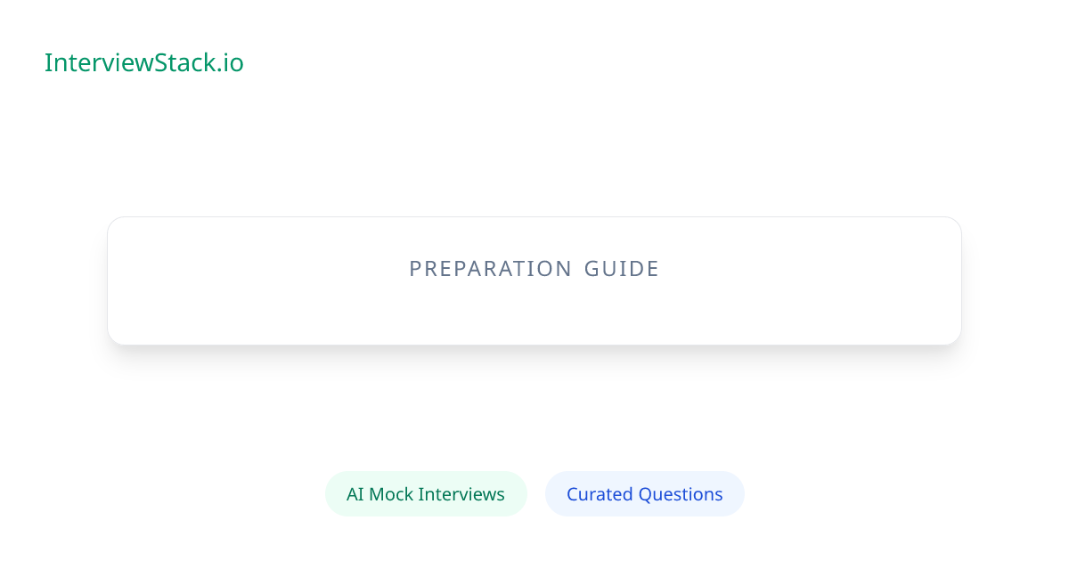 Airbnb Data Engineer Interview Questions & Prep Guide | InterviewStack.io